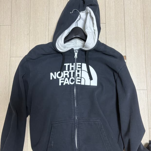 노스페이스 빅로고 후드집업