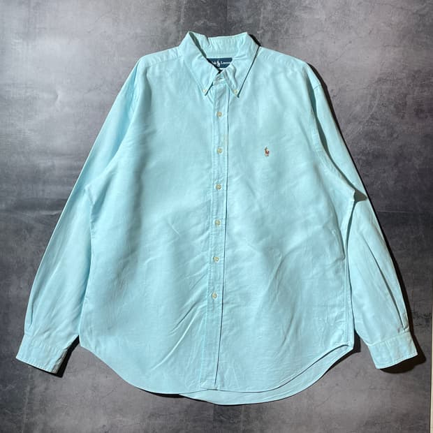RALPH LAUREN 랄프로렌 빈티지 코튼 민트셔츠