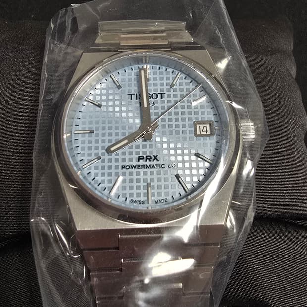 티쏘 prx 35mm 아이스블루 새상품 