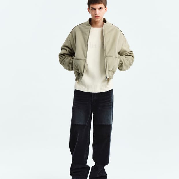 마뗑킴 리버스 워시드 데님 포맨 XL