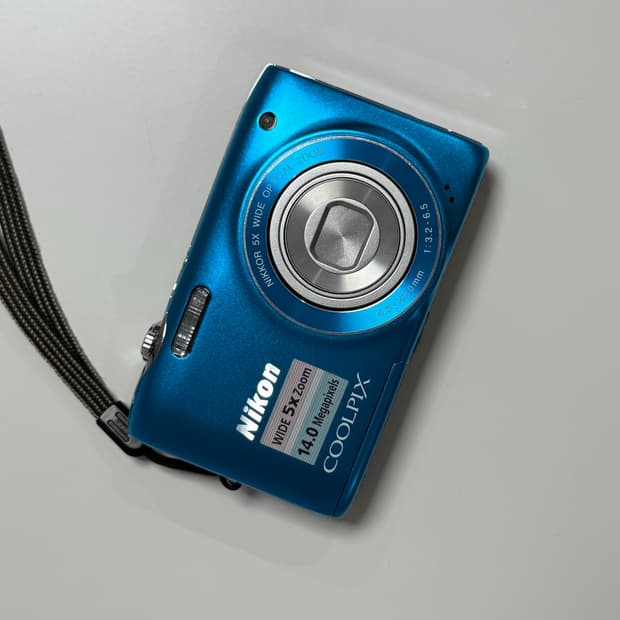 니콘 디카 쿨픽스 s3100 블루