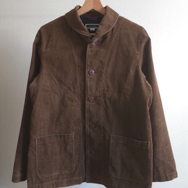 PORTLAND 코듀로이 카라 자켓 