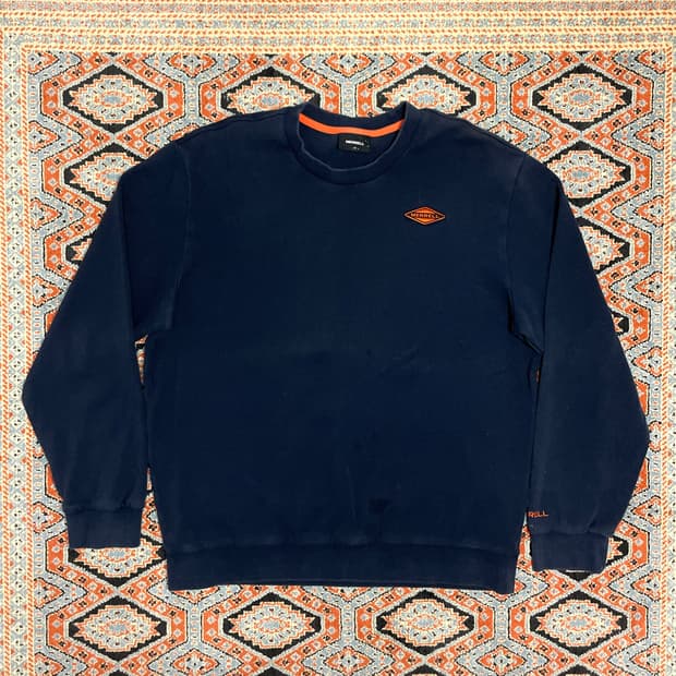 머렐 네이비 맨투맨 남성110