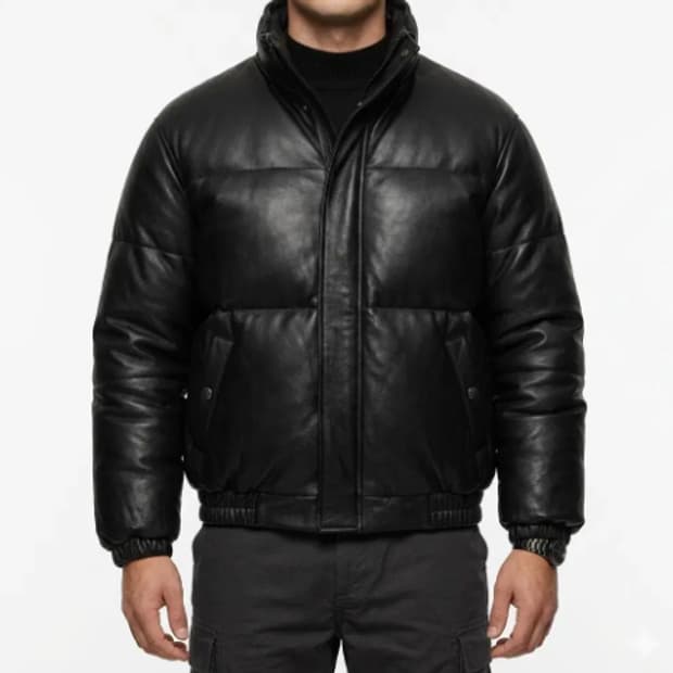 디아프바인 아머 램스킨 레더 다운 패딩 블랙 XL(DV.LOT 696급)