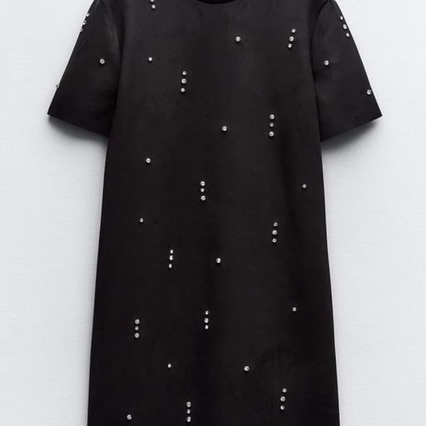 자라 큐빅 원피스