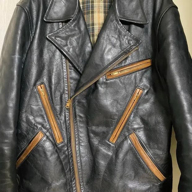 더블알엘 Rrl 리미티드 홀스하이드 가죽 레더자켓 m