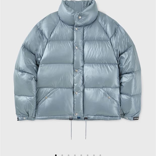 [L] 헤리티지플로스 1972 구스다운자켓 그레이색상