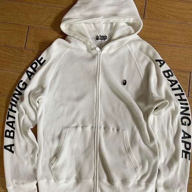 베이프 와플 풀 후드집업 (희귀매물)