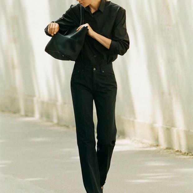 할인! 더로우 therow 블랙팬츠 칼튼 피비파일로 머듈 가콜 리바이스