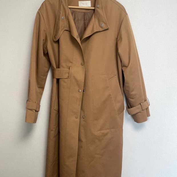 한섬 SJSJ 베이지 트렌치코트 88(L)