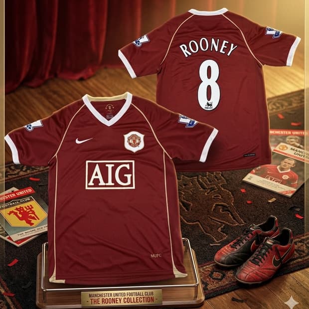 EPL 06/07 맨체스터 유나이티드 루니 유니폼 판매합니다