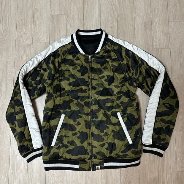 베이프 리버시블 스타디움 (L/양면/카모)