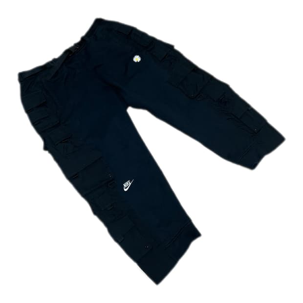 나이키 피스마이너스원 블랙 와이드 팬츠