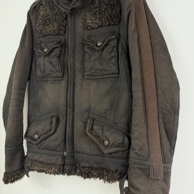 HALB by 키미노리 모리시타 체인 트리밍 필드 자켓