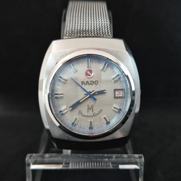 ​[신품급/올제치] RADO Mannheim  빈티지 오토매틱 시계