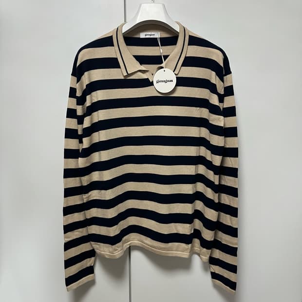 [L]기마구아스 Leo Polo 레오 폴로 니트/베이지