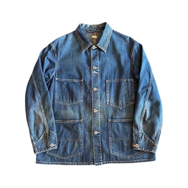 아프레쎄 셀비지 데님 초어자켓
