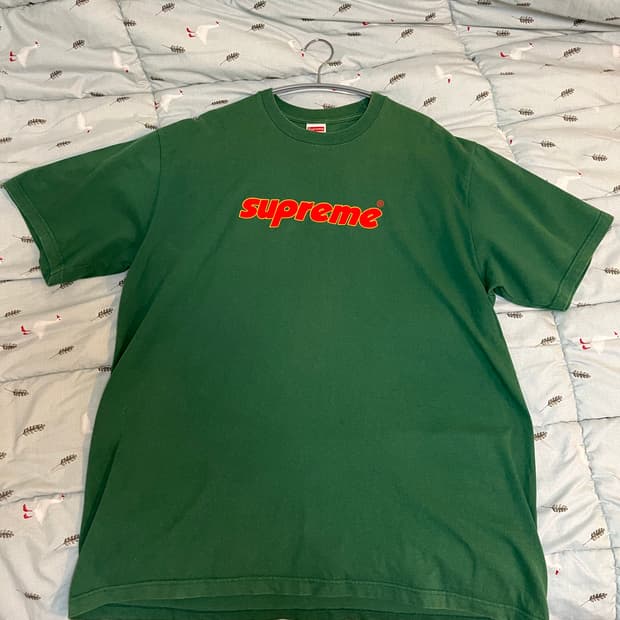 슈프림 핀라인 티셔츠 라이트 파인 24SS XL