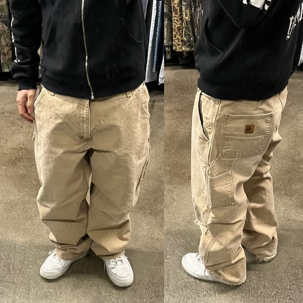 칼하트 B11 카멜 카펜터 팬츠 (37“)