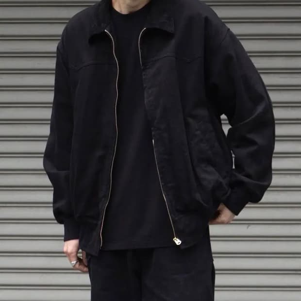 코모리 comoli 드릴 집 자켓 새상품