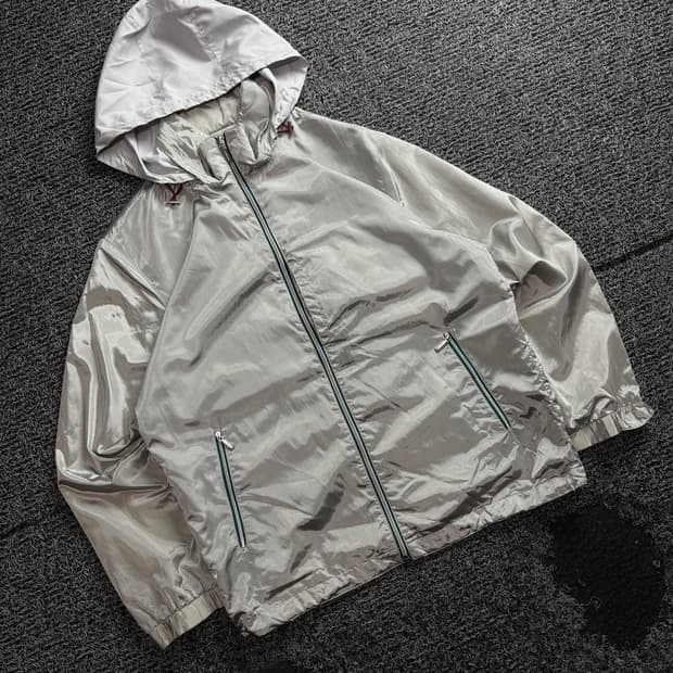 90s 지방시 아카이브 나일론 메탈 후드 바람막이 3904