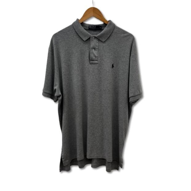 폴로 랄프로렌 반팔 카라 그레이 티셔츠