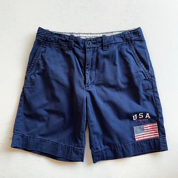 폴로랄프로렌 U.S.A 네이비 숏츠