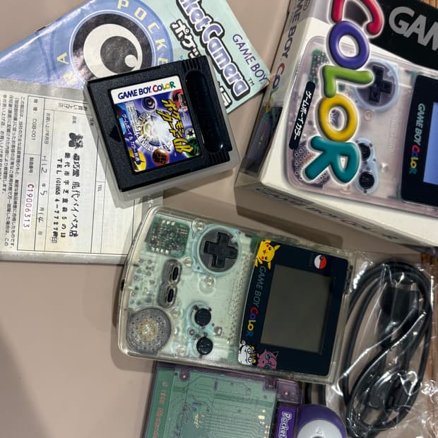 신품급) 닌텐도 포켓몬 게임보이 컬러 CGB(gbc) 풀박스