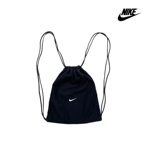 나이키 00s 스우시 올드스쿨 코듀로이 짐색 스트링백