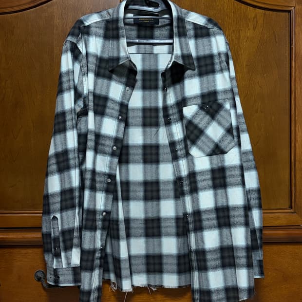 블랙아웃 Dimebag cut shirt (L)