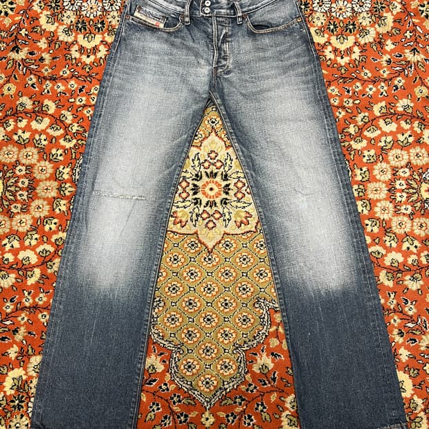 [32] Diesel 디젤 빈티지 중청 데님팬츠