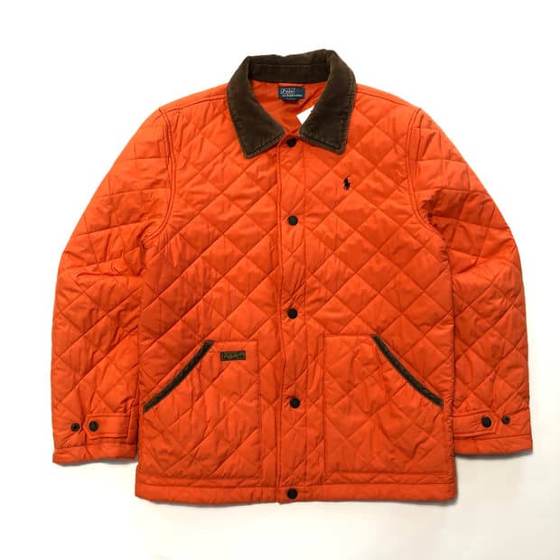 폴로 랄프로렌 코듀로이 카라 퀄팅 자켓 