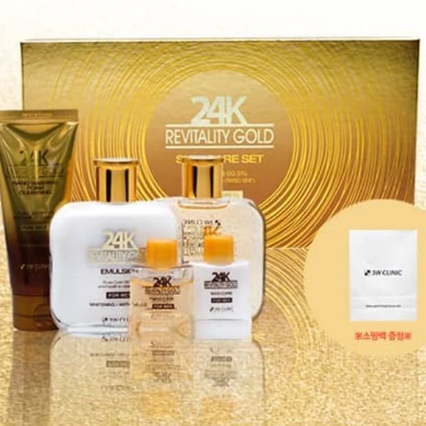 [3W클리닉] 프리미엄 리바이탈리티 24K 골드 스킨케
