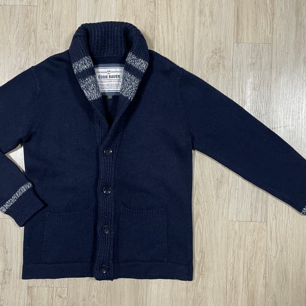 95) 에디바우어 숄카라 울 가디건(RRL&LVC&폴로)