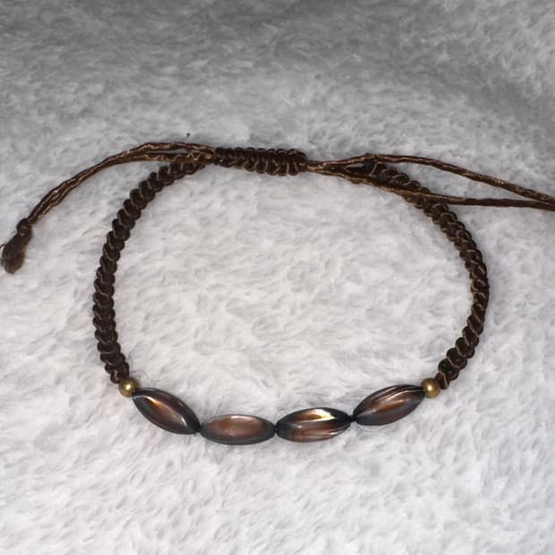 Handmade 자개 팔찌