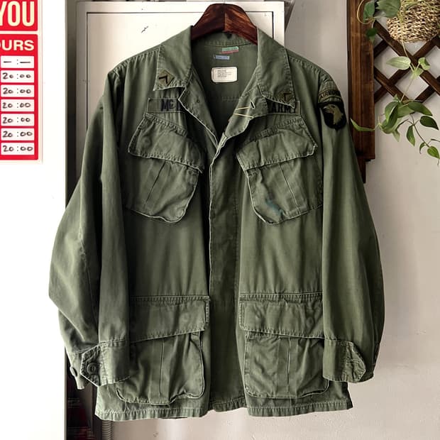 [S/S]60's 오리지널 U.S ARMY 립스탑 정글퍼티그 자켓
