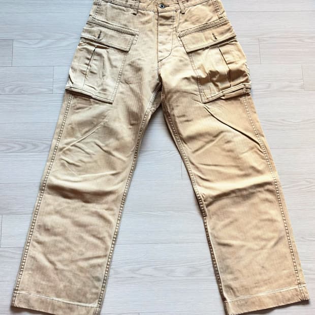 정품 더블알엘 RRL USN WW2 Monkey Pants