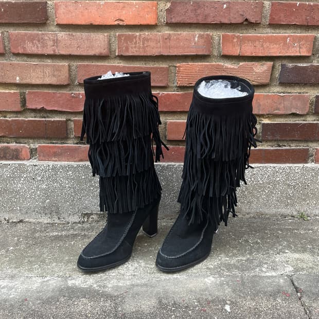 랄프로렌 프린지 부츠 8M(240)