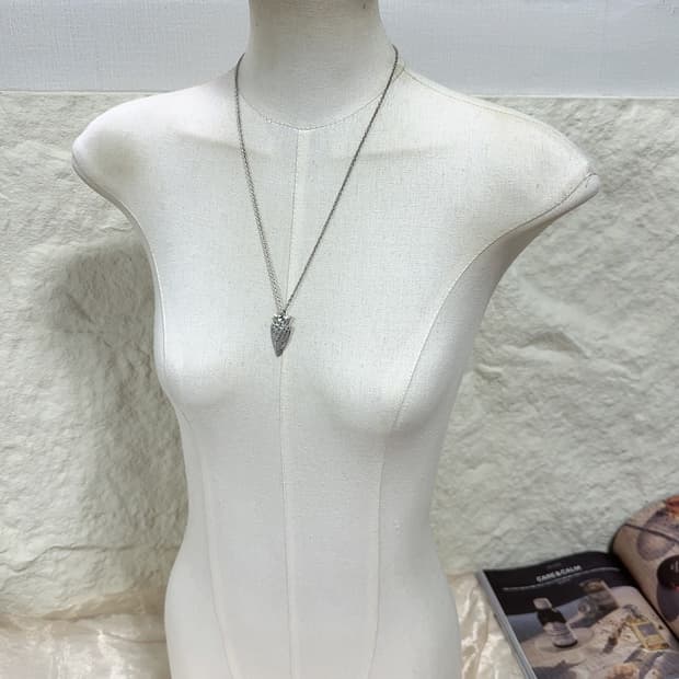 빈티지 해머링 목걸이