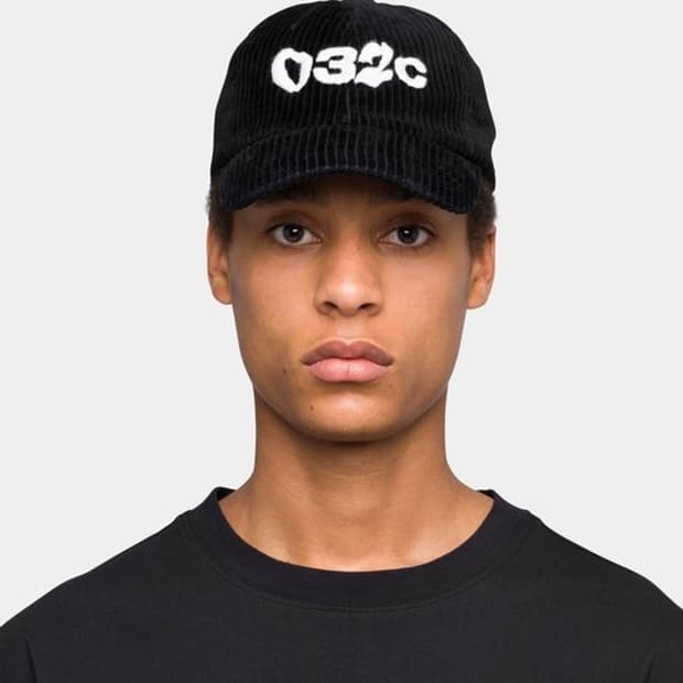 032c Glitch Logo Cap Black