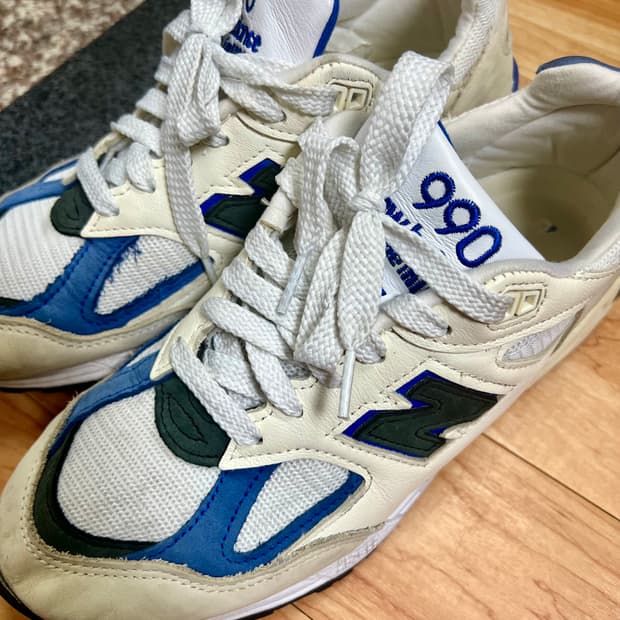 뉴발란스 990 화이트블루