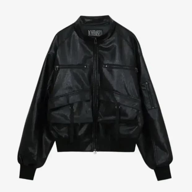 보헤미안서울 레더 자켓