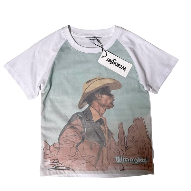 (새상품) Wrangler 랭글러 그래픽 티셔츠 M
