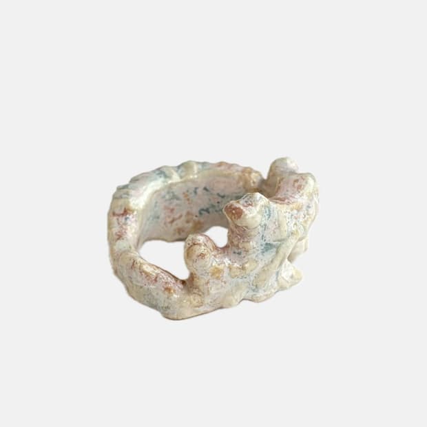 Handmade ceramic ring