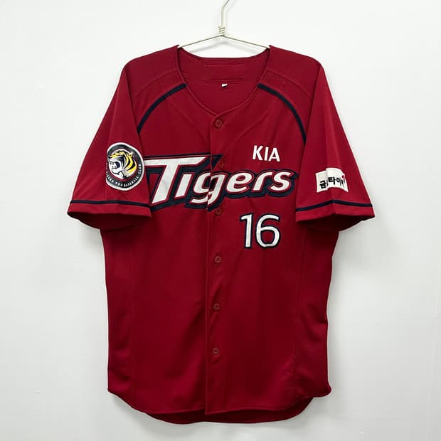 기아타이거즈 원정 김주찬 마킹 유니폼 105
