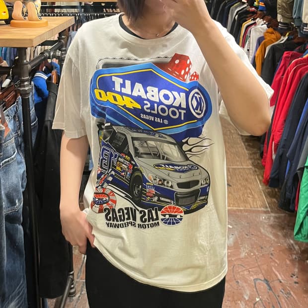 [HI] 빈티지 반팔 티셔츠 화이트