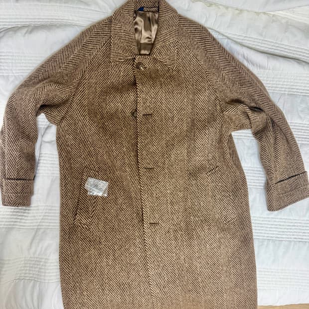 Polo Ralph Lauren 헤링본 울코트