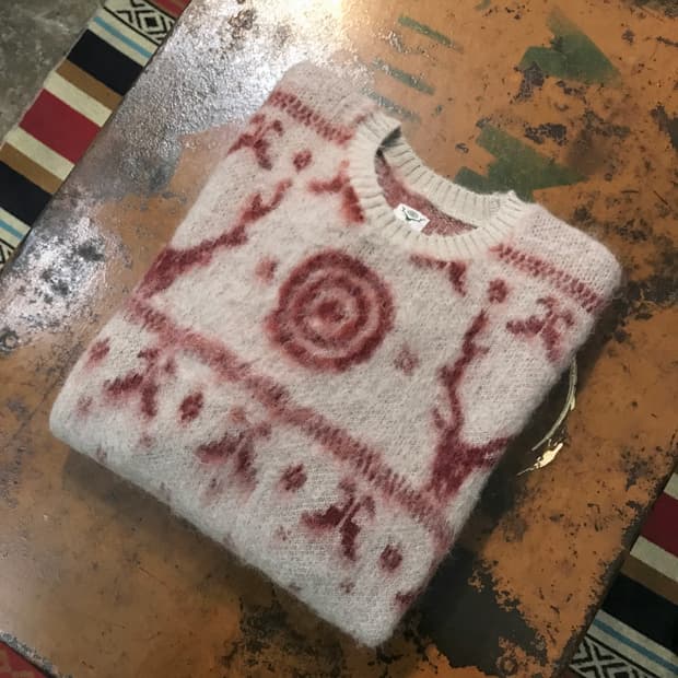 남2서8 시그니처 로고 모헤어 울 니트 남성 110 사이즈