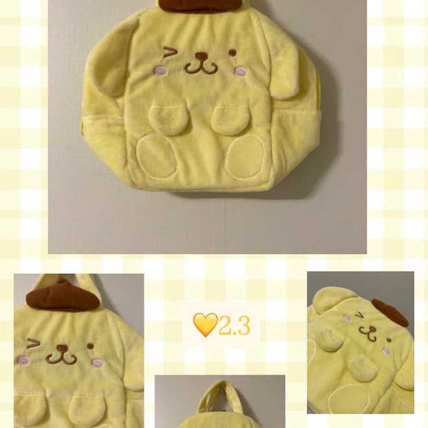 폼폼푸린 파우치 가방