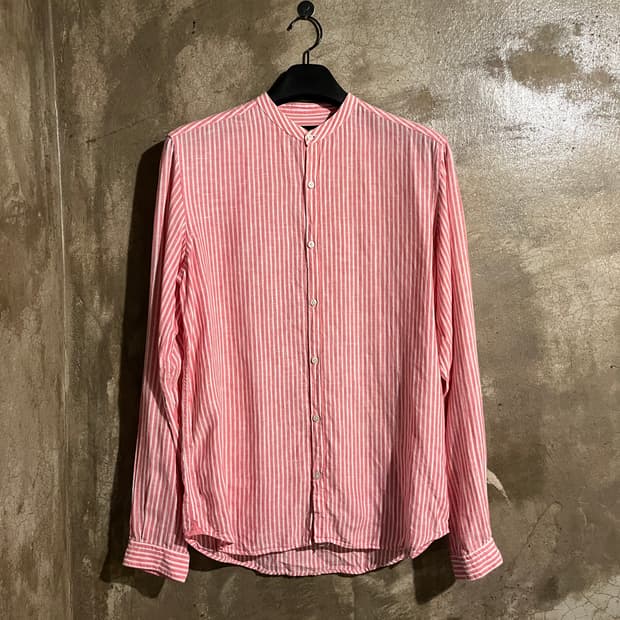 마시모두띠 린넨 헨리넥 셔츠